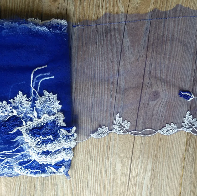 1 ярд горячая распродажа 18 см в ширину с вышивкой виде швейная гипюровые ленты