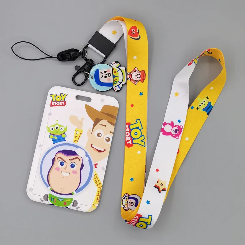 

YQ041 Toy Story Lanyard For Key ID Card Cover Pass USB Office Student Badge Holder Phone Neck Straps Keychain Lariat Lanyard