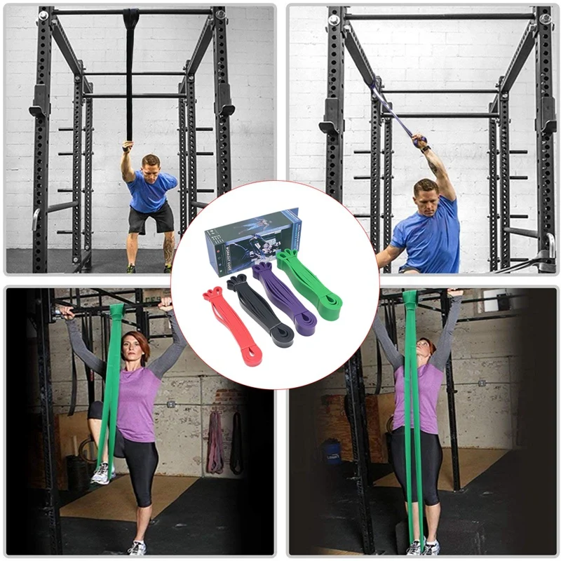 

Pull Up Assist Band Exercise Resistance Bands Exercise Bands for Legs and Butt, for Workout Body Stretch Powerlifting