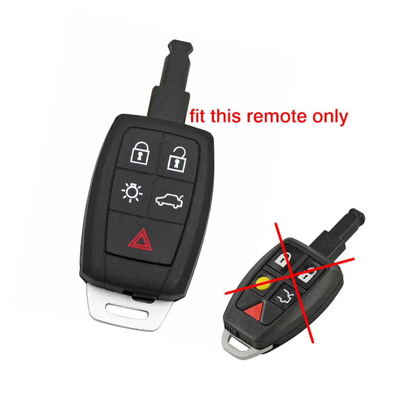 Силиконовая Защитная крышка чехол для брелка с ключом VOLVO C30 C70 S40 V40 V50 2008 2009 2010 2011 |