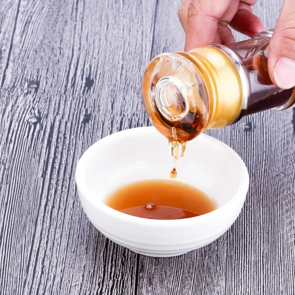 Seasoning Oil Pot Acrylic Transparent Spice Jar Leak-proof Soy Sauce Vinegar Bottle Pepper Kitchen Storage Gadgets | Дом и сад
