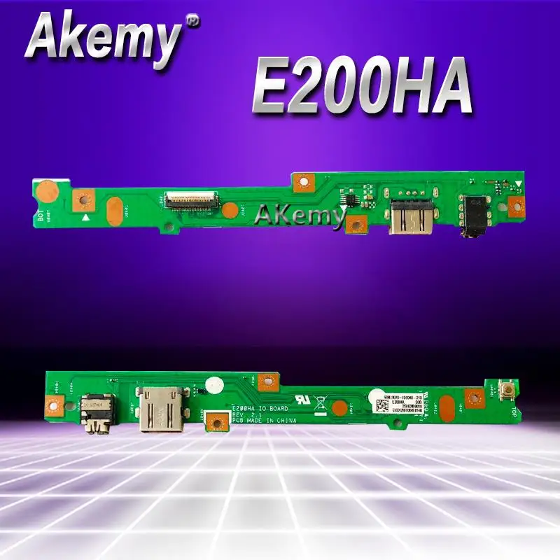 Akemy оригинал для For Asus E200HA звуковая плата USB IO Плата REV 2 1 протестированная хорошая