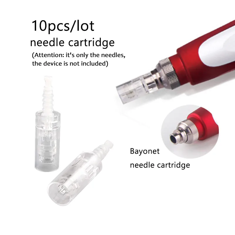 Картридж с микроиглами для татуировочной машинки Mym Derma Pen Nano/9/12/24/36/42/ Pin 10 шт. |