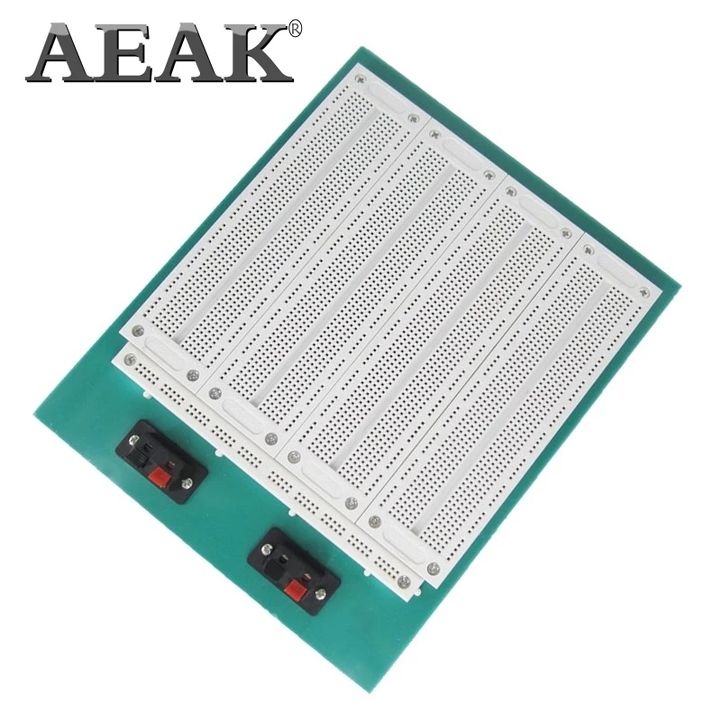 Макетная плата для хлеба AEAK 4 в 1 700 точек Tiepoint PCB Без припоя|bread board|breadboard solderlesspoint