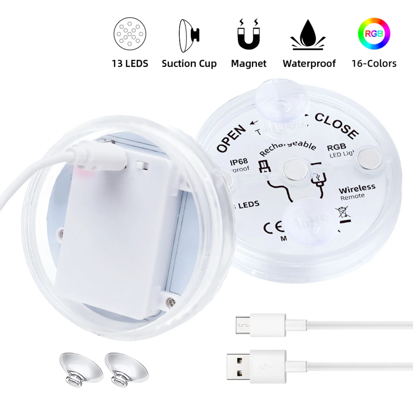 Подводный RGB светильник для бассейна погружная лампа с дистанционным