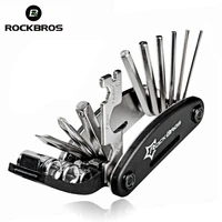 rockbros cycling tools kit 16 in 1 multitool brompton cycling screwdriver tool mtb mountain bicycle accessories