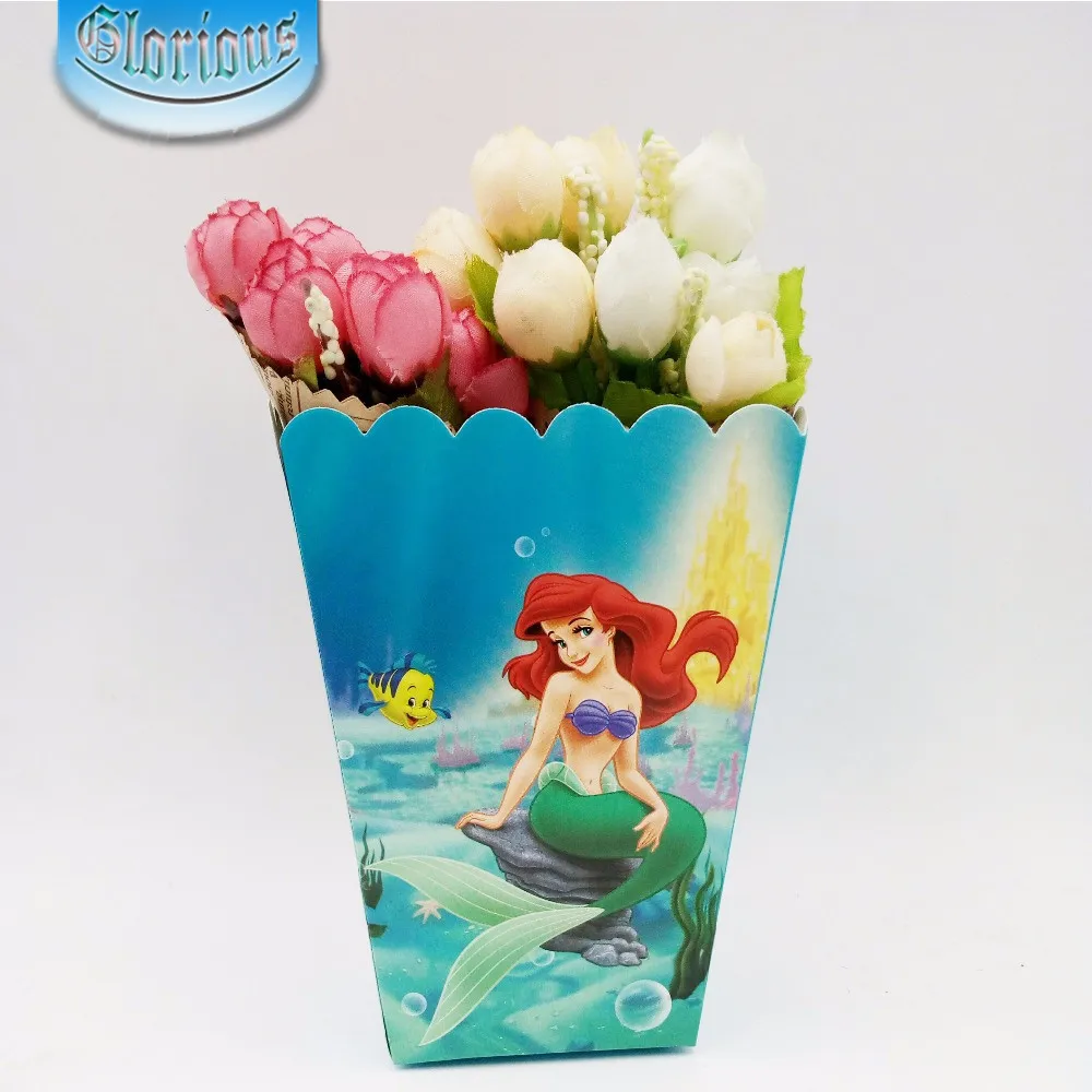 Маленькие Русалочки Ариэль Детские вечерние украшения на день рождения детские