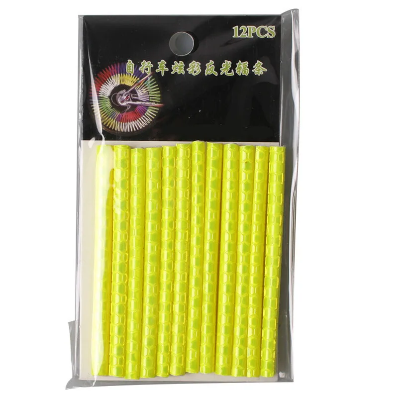 Фотоотражающая неоновая проволока для велосипеда огненные колеса в ночное время