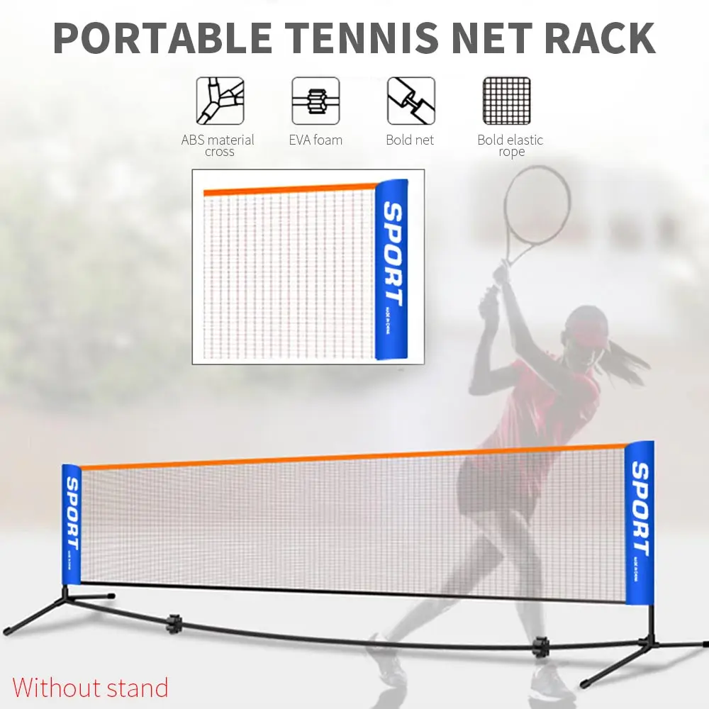 Durable Portable 2.9M Badminton Training Net Children Braided Nylon Sport Practical Standard Dark Red | Спорт и развлечения