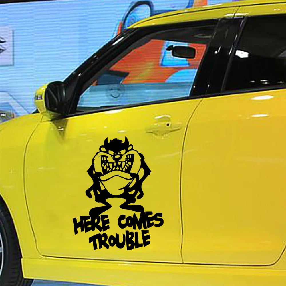 

Funny Russia Monster Quote Carbon Sticker Car Door Handle Decals Car Styling Stickers And Car Body Decals Accessories
