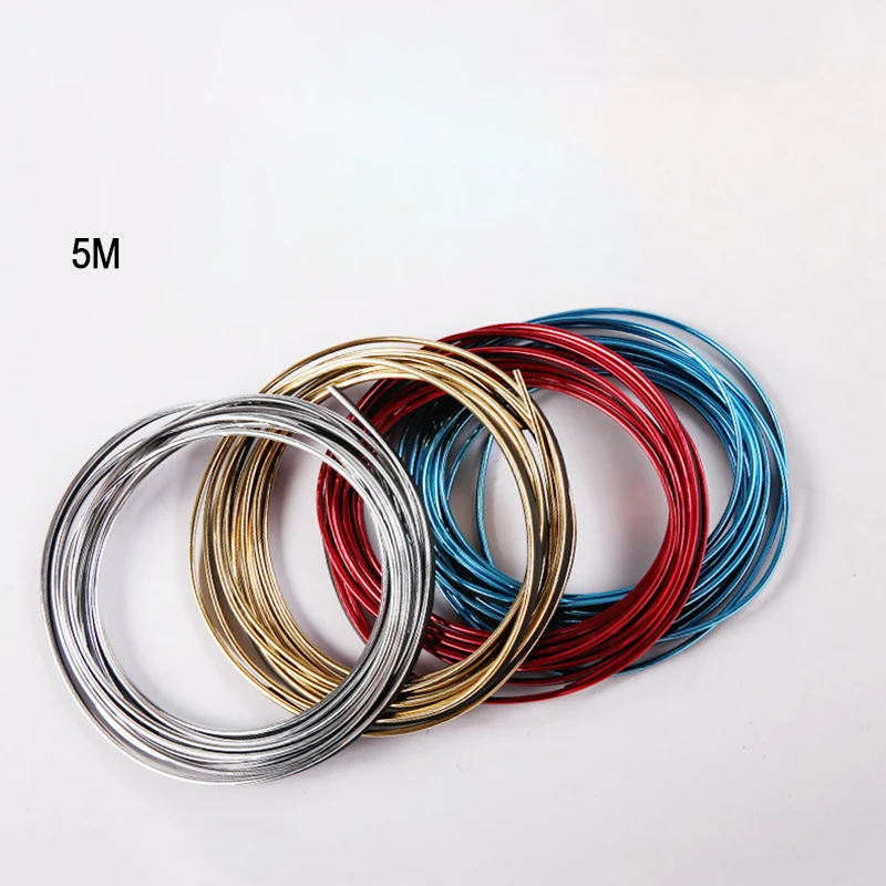 Автомобильные аксессуары 5 м светлая обшивка украшение автомобиля внутренняя