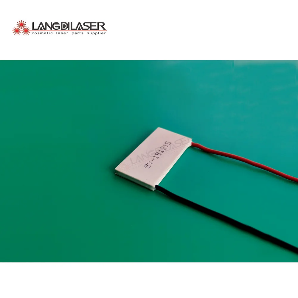 

Peltier cooling plate : SY-191215 ,same as TEC1-6308 for IPL laser beauty machine water cooling system , size : 40*20*3mm