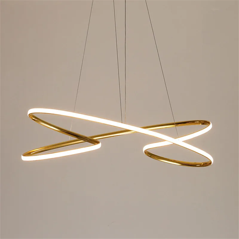 Минималистичный подвесной современный светодиодный светильник для столовой