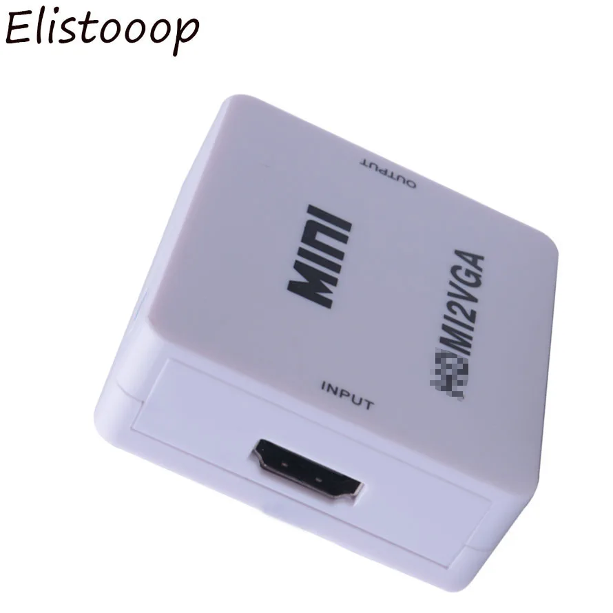 1080P MINI HDMI совместим с VGA конвертером аудио видео адаптером для Xbox360 PC DVD PS3 PS4|Кабели