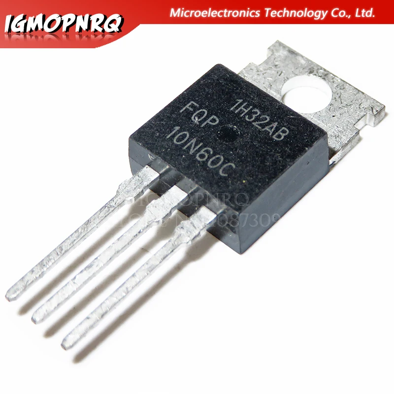 10 шт. FQP10N60C TO-220 10N60C 10N60 TO220 новый МОП полевой транзистор Горячие продукты |