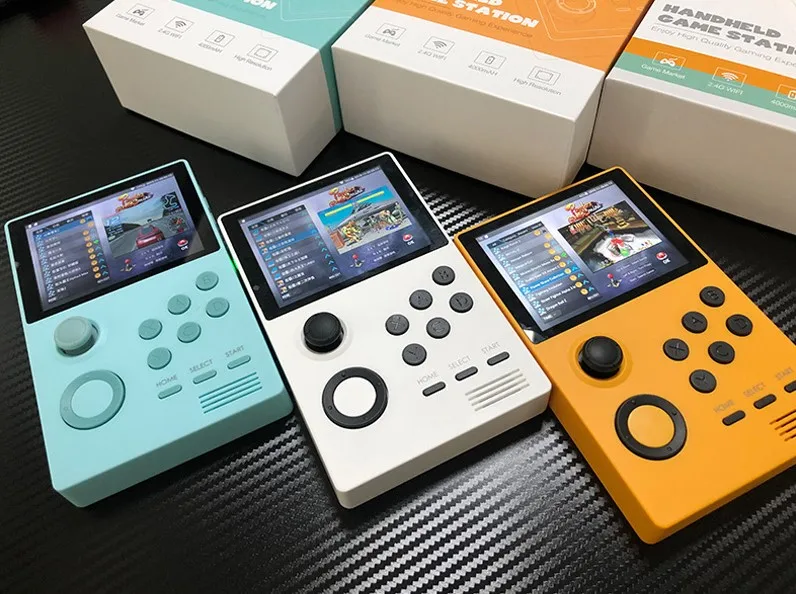 HANHIBR Pandora's Box Android supretro портативная игровая консоль IPS экран Встроенный n64 игры 30 3D