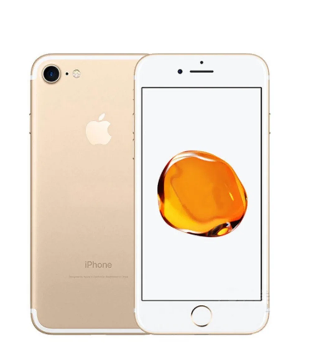 Gold Для Apple iPhone 7 IOS 4 ядра 32/128/256 ГБ и 2 Гб Оперативная память LTE отпечаток пальца Touch ID телефон - Цвет: Gold