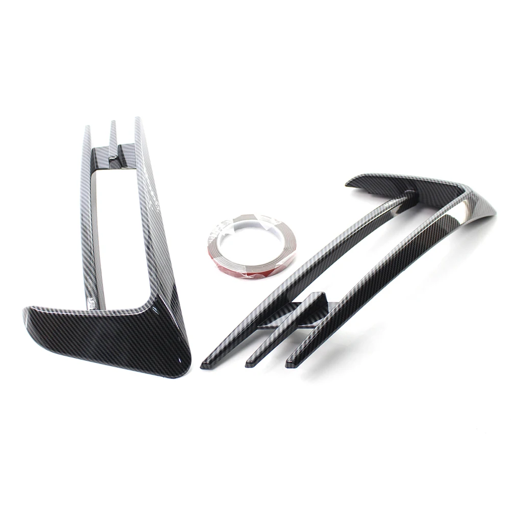 

Car Styling Accessories Cover Trim Car Fog Lamp Wind Knife Cover Front Light Eyebrow Trim for VW Golf MK7 2014-2017