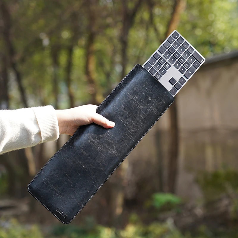 Ультратонкий чехол-сумка чехол из микрофибры и кожи для ноутбука Apple Magic Keyboard с