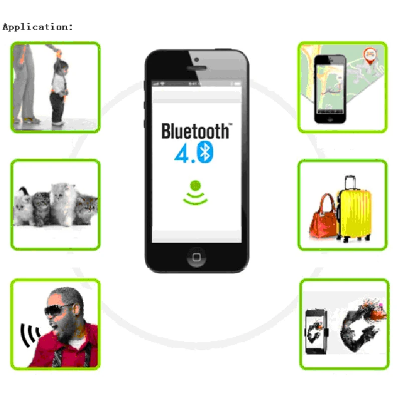 Anti Lost Alarm Bluetooth Itag Tracker for Cat Dog Kids Wallet Mini GPS of Car Key Finder Locator Smart Tag Sleuteltasje | Дом и сад