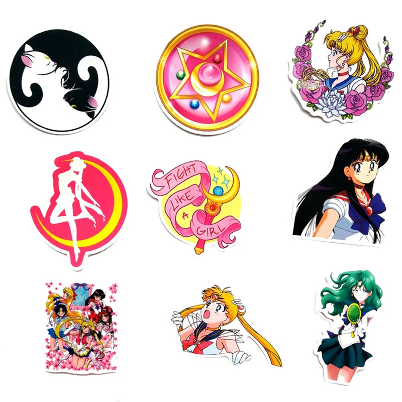 Изысканные самодельные Guardian Sailor Moon Girl декоративные Стикеры для скрапбукинга