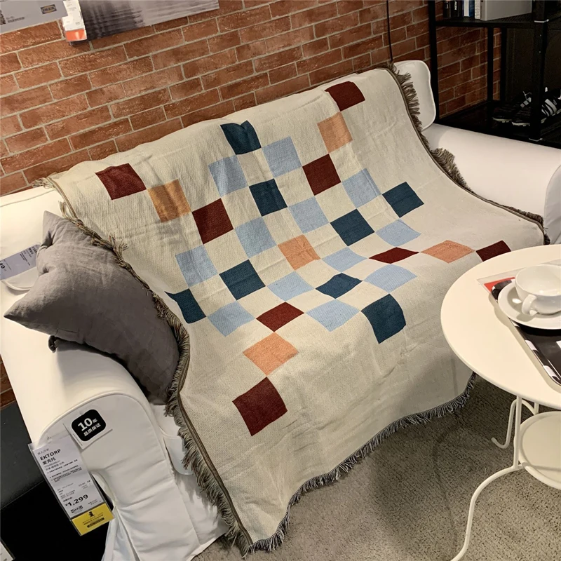 Настенный гобелен плед пледы коврики супер мягкое ретро одеяло для дивана декоративное покрывало на