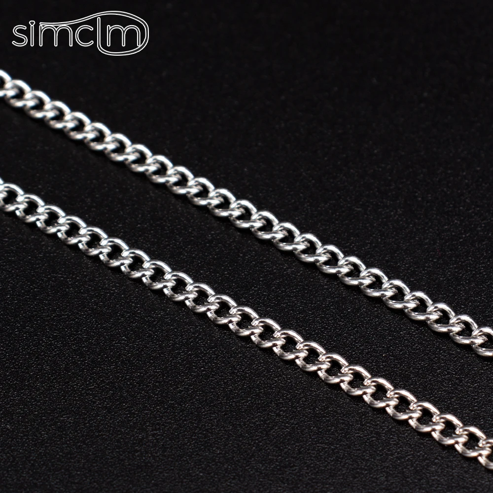 

One Piece Men Stainless Steel Viking Necklace Egirl Neck Chain Long Punk Hiphop Jewelry 2021 Fashion Couple Gift