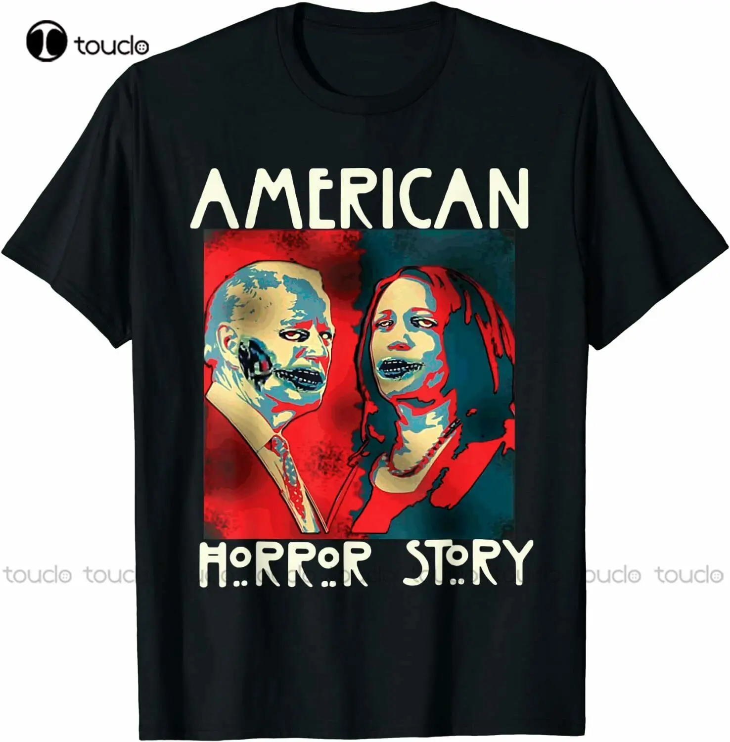 

Biden Harriss Horror American Zombie Story Halloween Funny T-Shirt S-3Xl New Custom Shirt Custom Aldult Teen Unisex Tee Shirt