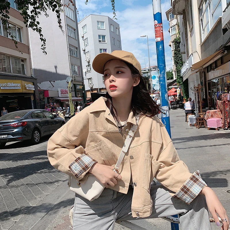 Женская куртка MISHOW свободная уличная с воротником стойкой в Корейском стиле