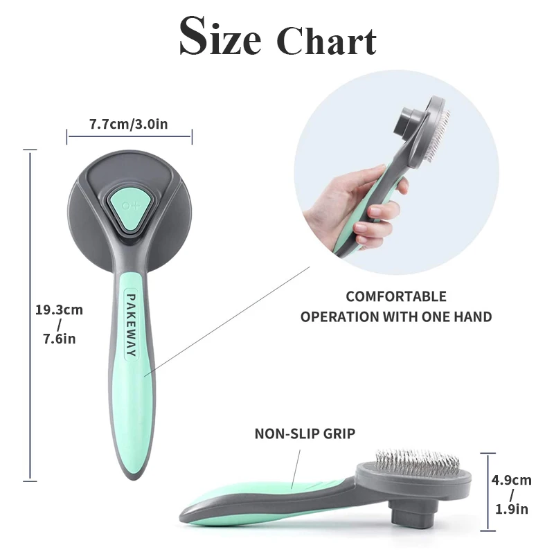 Расческа для кошек и собак удаления шерсти