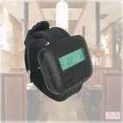 Беспроводная пейджинговая система, наручные часы-пейджер с функцией вызова официанта, частота 433,92 МГц, кнопки профессионального дизайна для ресторана