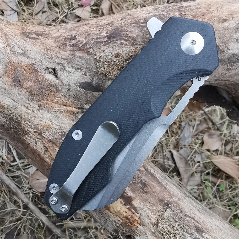 Складной нож с лезвием D2 и рукояткой G10 многофункциональные карманные ножи для
