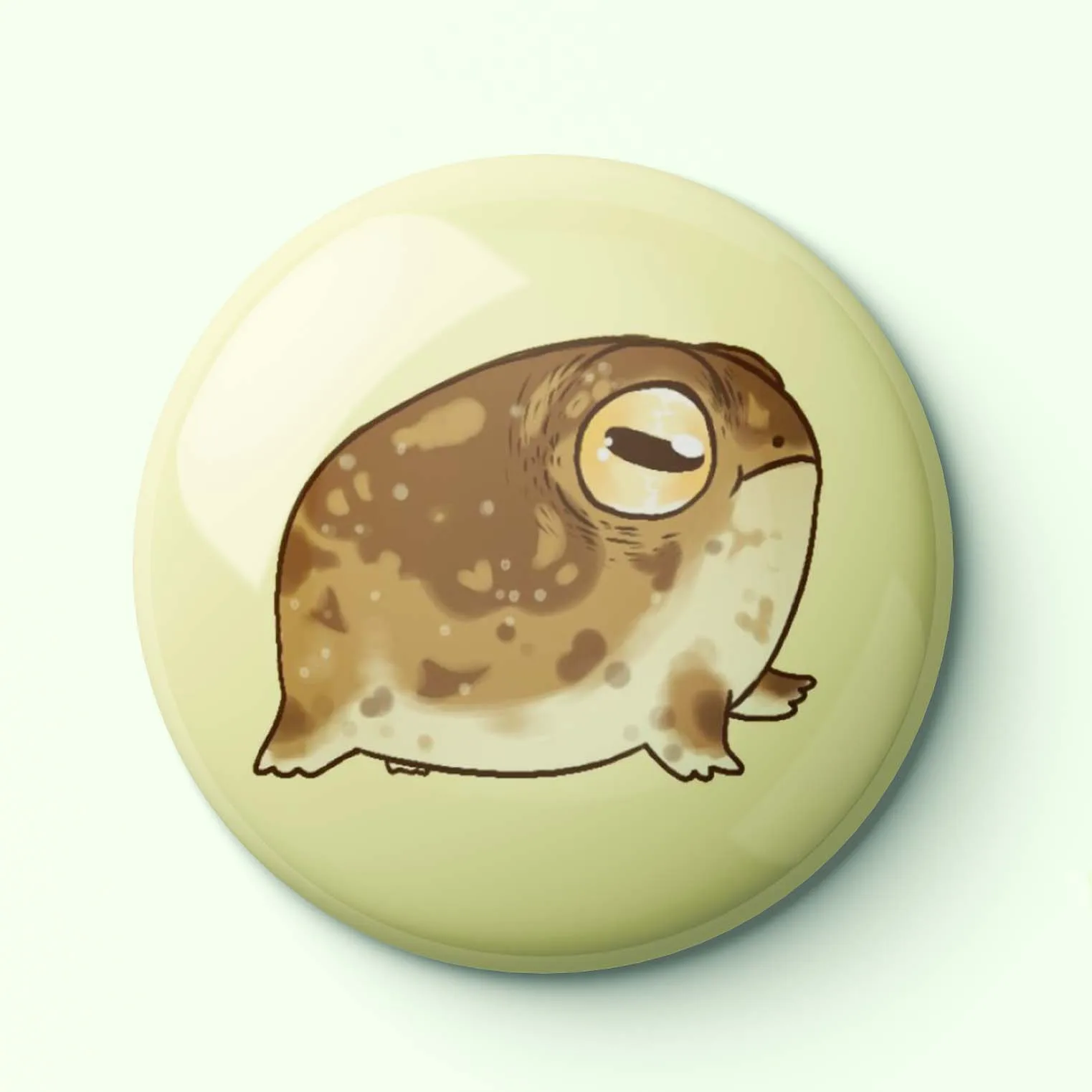 Мягкая эмалированная булавка Desert Rain Frog nly модная на воротник шляпы для влюбленных