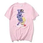 Летние мужские футболки с принтом аниме запись Ragnarok, проветриваемая свободная уличная одежда с коротким рукавом, простота, хип-хоп
