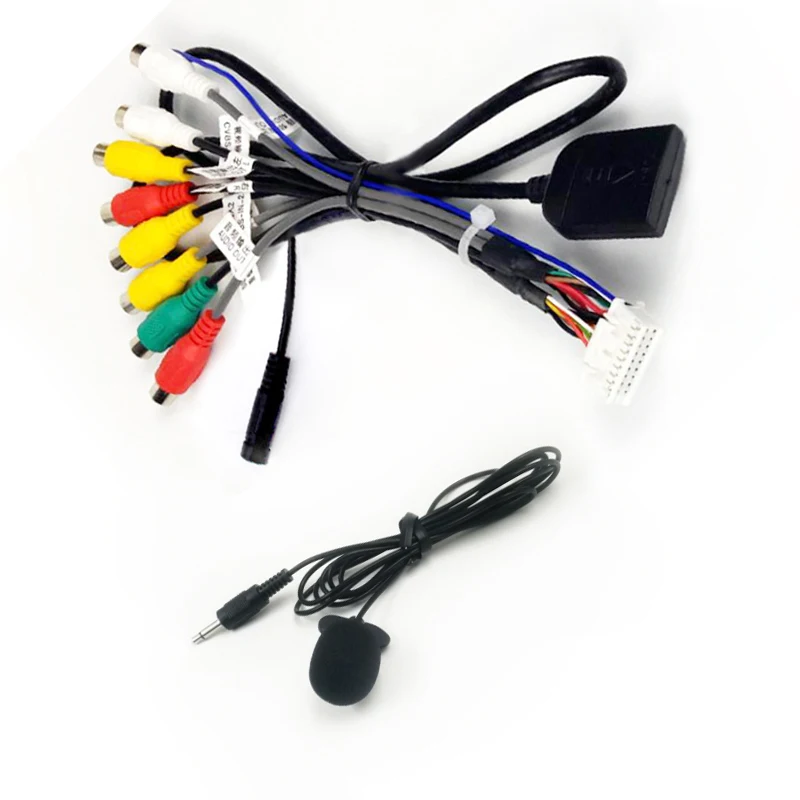 Biurlink для Android головное устройство автомобильный радиоприемник RCA выходной кабель