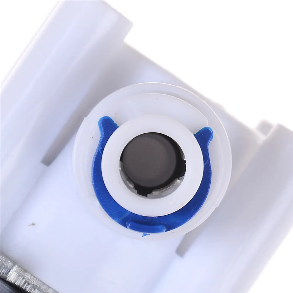 Electric Plastic Solenoid Valve 24V Normal Closed 1/4&quot Hose Pipe Quick Conntection RO Water Reverse Osmosis System | Обустройство