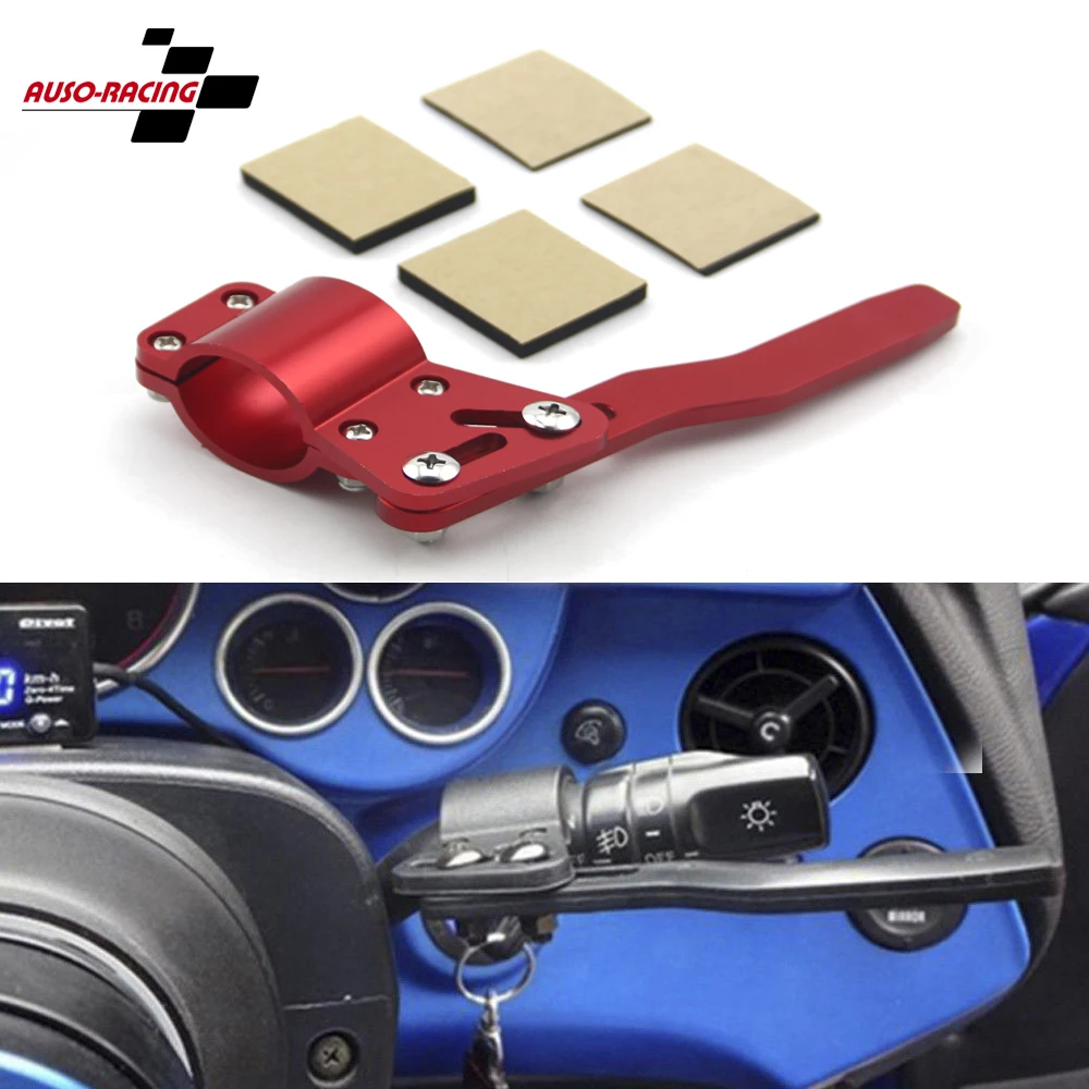 

JDM Universal Aluminium Car Styling Adjustment Steering Wheel Turn Rod Extension Turn Signal Lever Position Up Kit