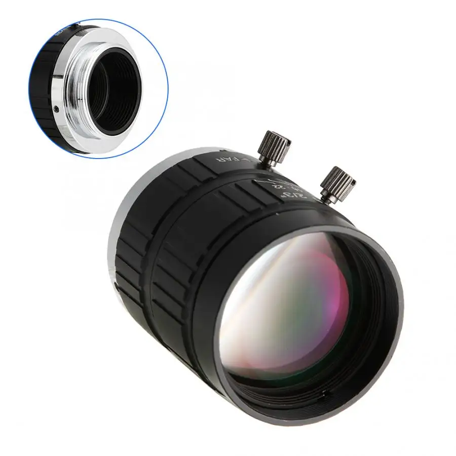 5MP HD объектив камеры 50 мм фокусное расстояние Ручная настройка апертуры C Mount CCTV камеры наблюдения