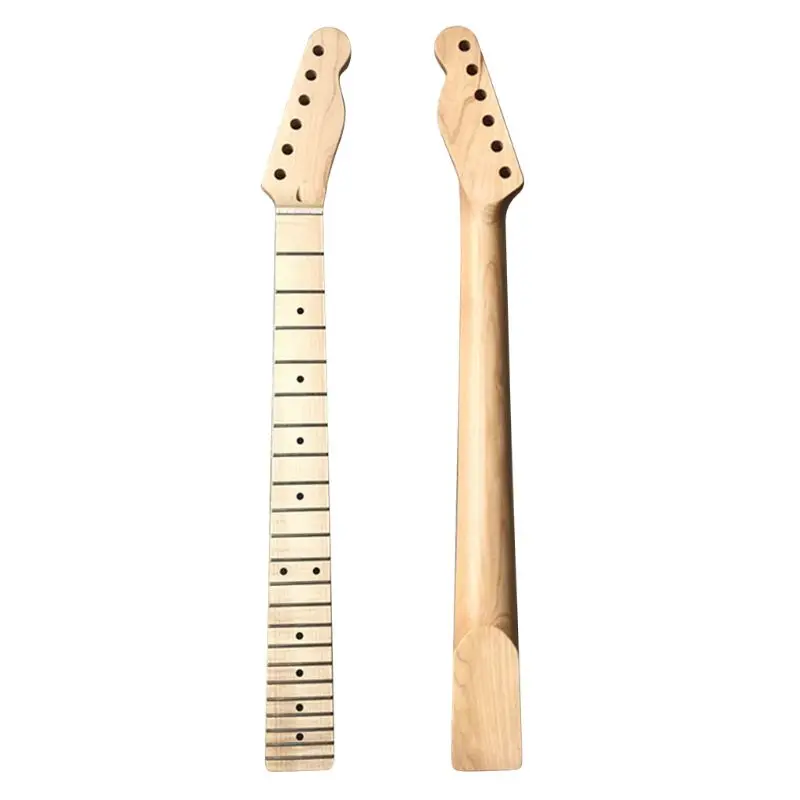 Enlarge TL Electric Guitar Neck Handle 22 Frets Maple Rosewood Fretboard for Luthier Kit Guitar Part Accessories