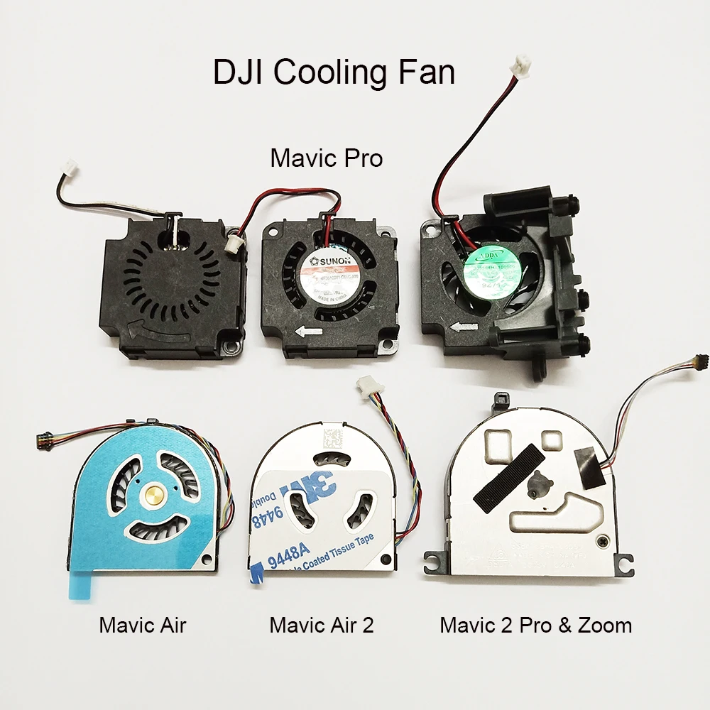 Ventilador de Resfriamento para Substituição Original para Dji Peças para Reparo Mavic Air2 2 & Zoom Spark Usado Fpv Pro Air –