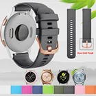 Силиконовый ремешок 20 мм, спортивные часы с силиконовым ремешком для фитнеса, для Samsung Galaxy watch ActiveActive 2, 40, 44 мм, ремешок