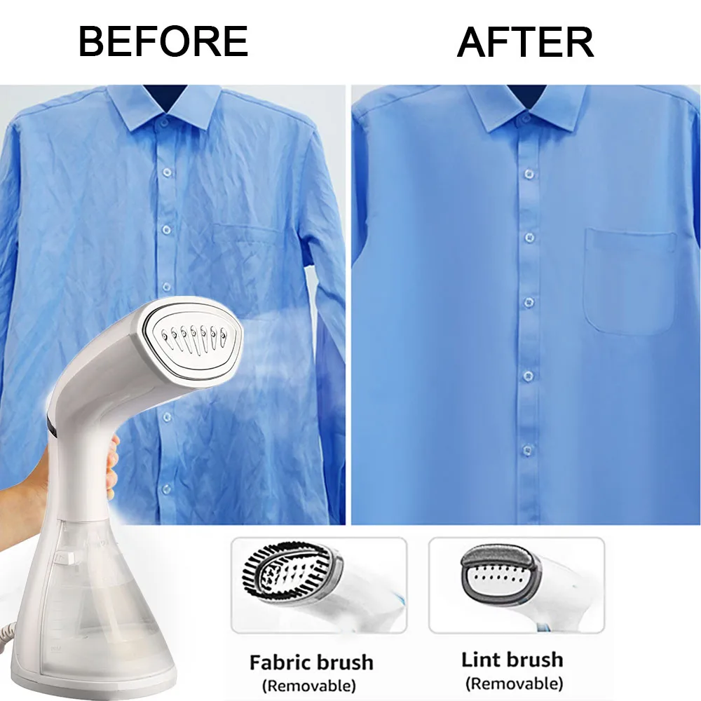 Портативный портативный отпариватель 1500 Вт мощный для одежды 1 секундный паровой