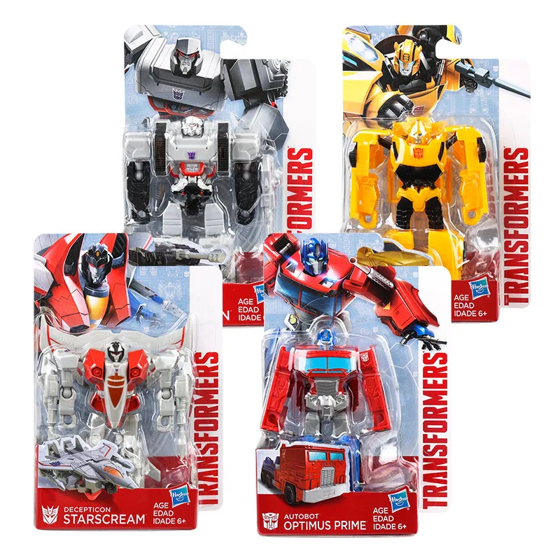 

TAKARA TOMY Transformers Autobot Bumblebee Boy Model Toy Optimus Prime Bumblebee Grimlock Megatron Action Figure Collections