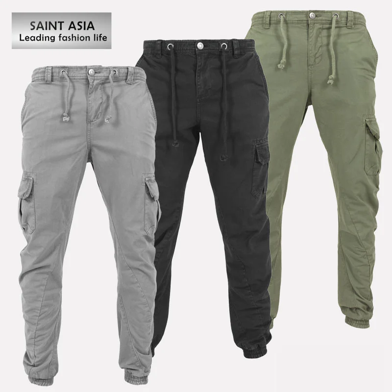 Мужские брюки карго джоггеры спортивные повседневная мужская спортивная одежда