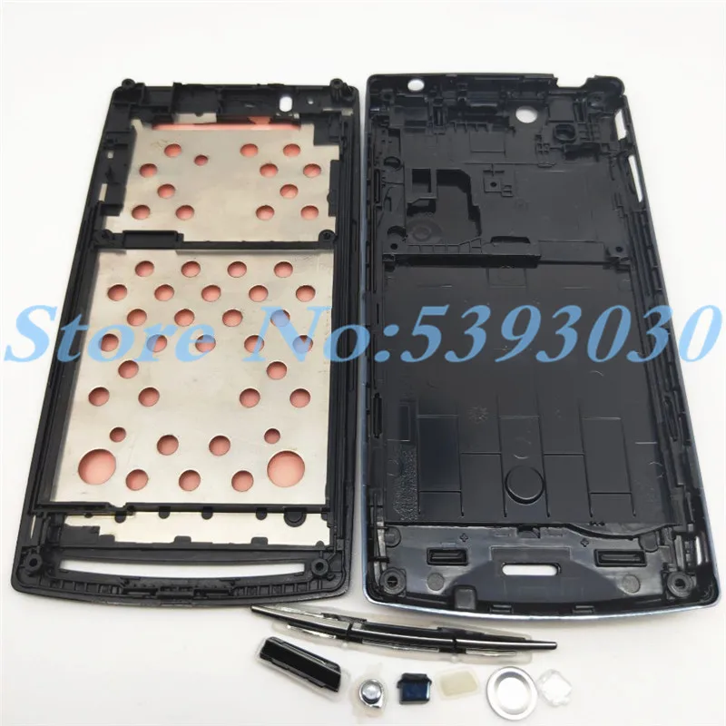 Передний и средний корпус + рамка для батарейного отсека полный Боковая кнопка Sony