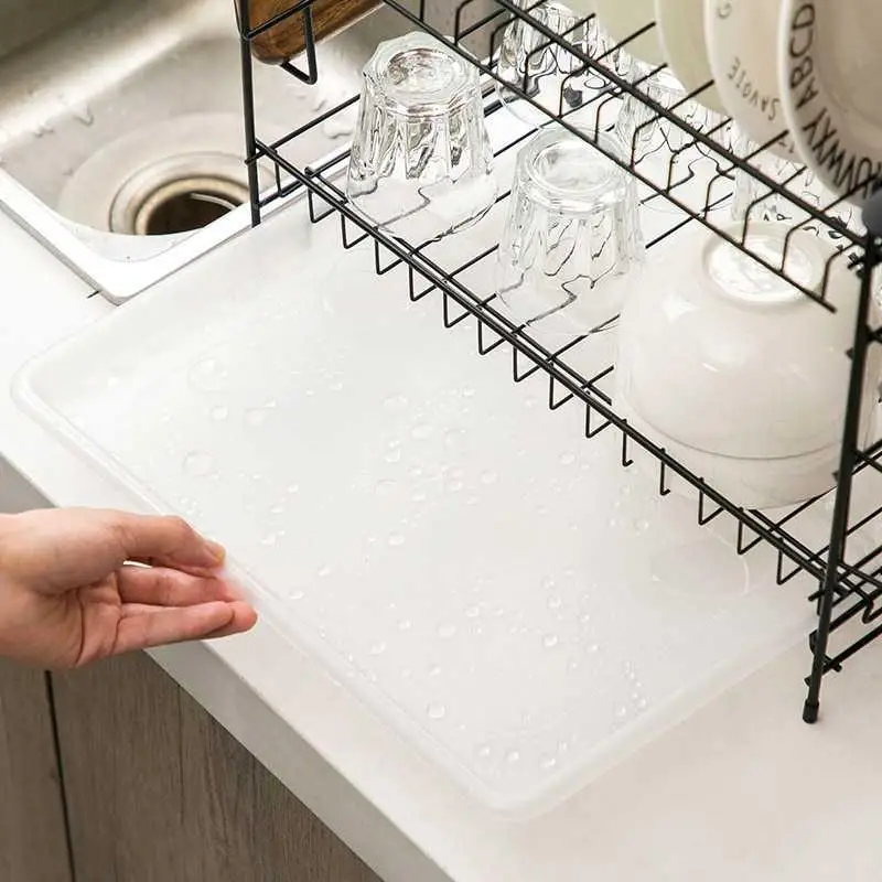 

Wrought iron dish rack dish rack household tableware drain rack chopsticks cage kitchen knife rack cutting board rack