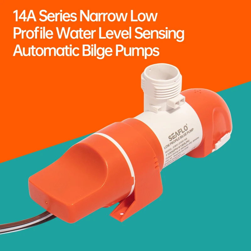 Лодочный водяной насос Seaflo узкий горизонтальный автоматический откачивающий