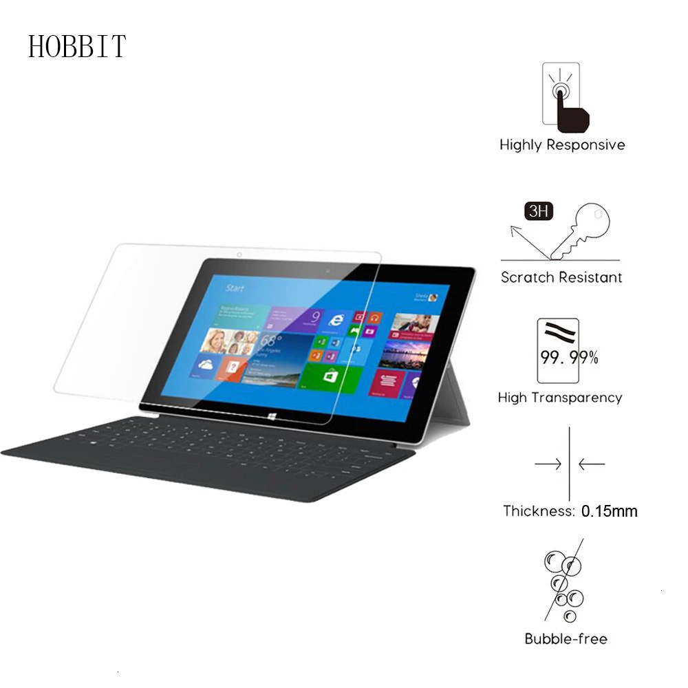 3 упаковки высокой четкости протектор экрана для microsoft Surface Pro 7 6 5 4 прозрачный ЖК-планшет против царапин ультра-тонкая поверхность пленки