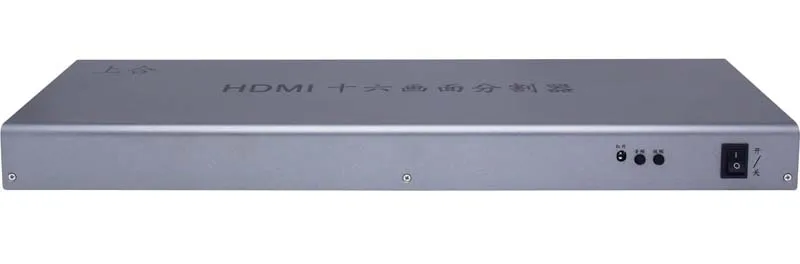 4K HDMI 16x1 Quad мультипросмотрщик 16 в 1 выход бесшовный переключатель мультипросмотрщик изображение экран делитель конвертер Ethernet RS232