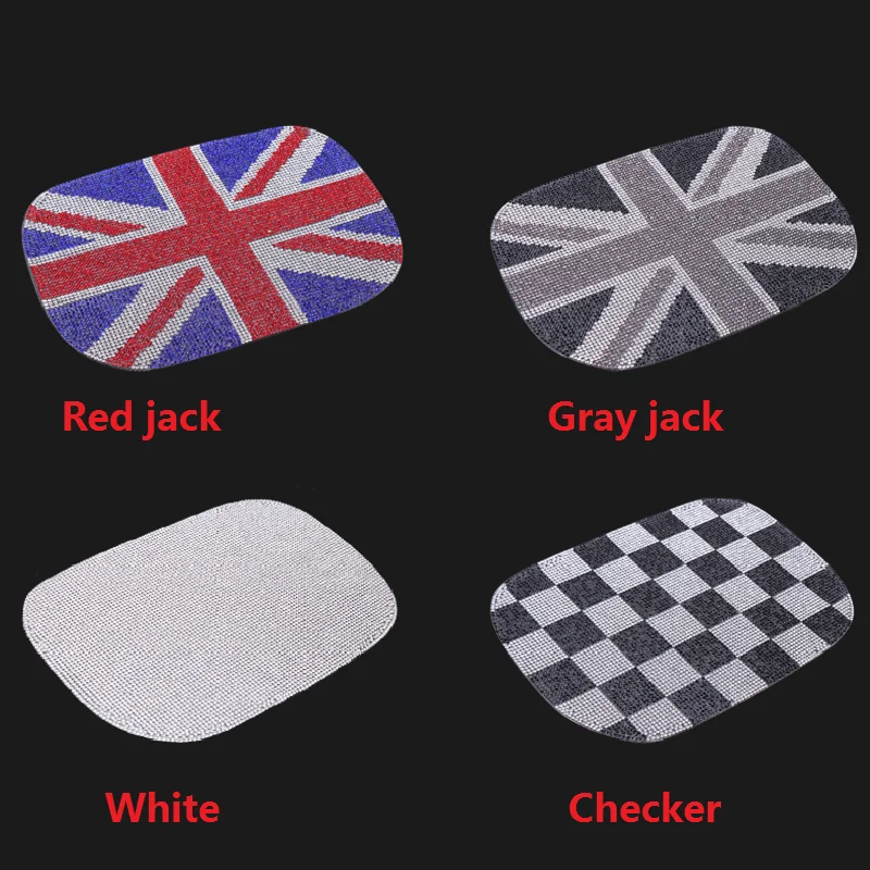 Bling наклейка на кузов автомобиля кристаллы крышка топливного бака для Mini Cooper New